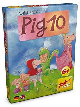Noris Würfel- und Kartenspiele Zoch 601105052  Pig 10, gry i Puzzles
