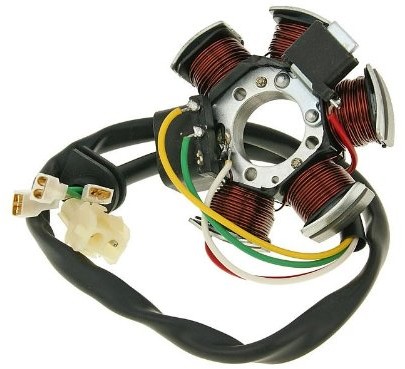 Bike Equipment prądnicy Stator do Derbi SENDA 80 W 28017