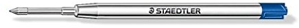Staedtler 458 °F-3 Premium ball point Pen wkład wielkopojemny formacie (G2) F Niebieski 458 F-3