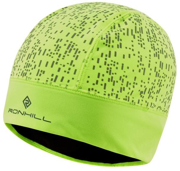 RONHILL RONHILL Czapka biegowa NIGHTRUNNER BEANIE fluo żółta