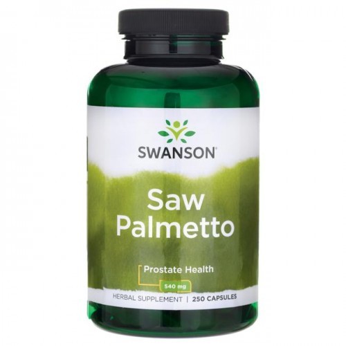 SWANSON Saw Palmetto 540mg 250 caps - 087614019109