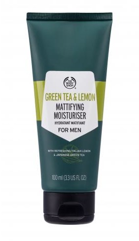 The Body Shop Green Tea & Lemon Mattifying Moisturiser krem do twarzy na dzień 100 ml dla mężczyzn