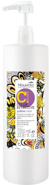Yellow Nouvelle Nouvelle Killer, Szampon Neutralizujący Żółe Odcienie, 1000ml
