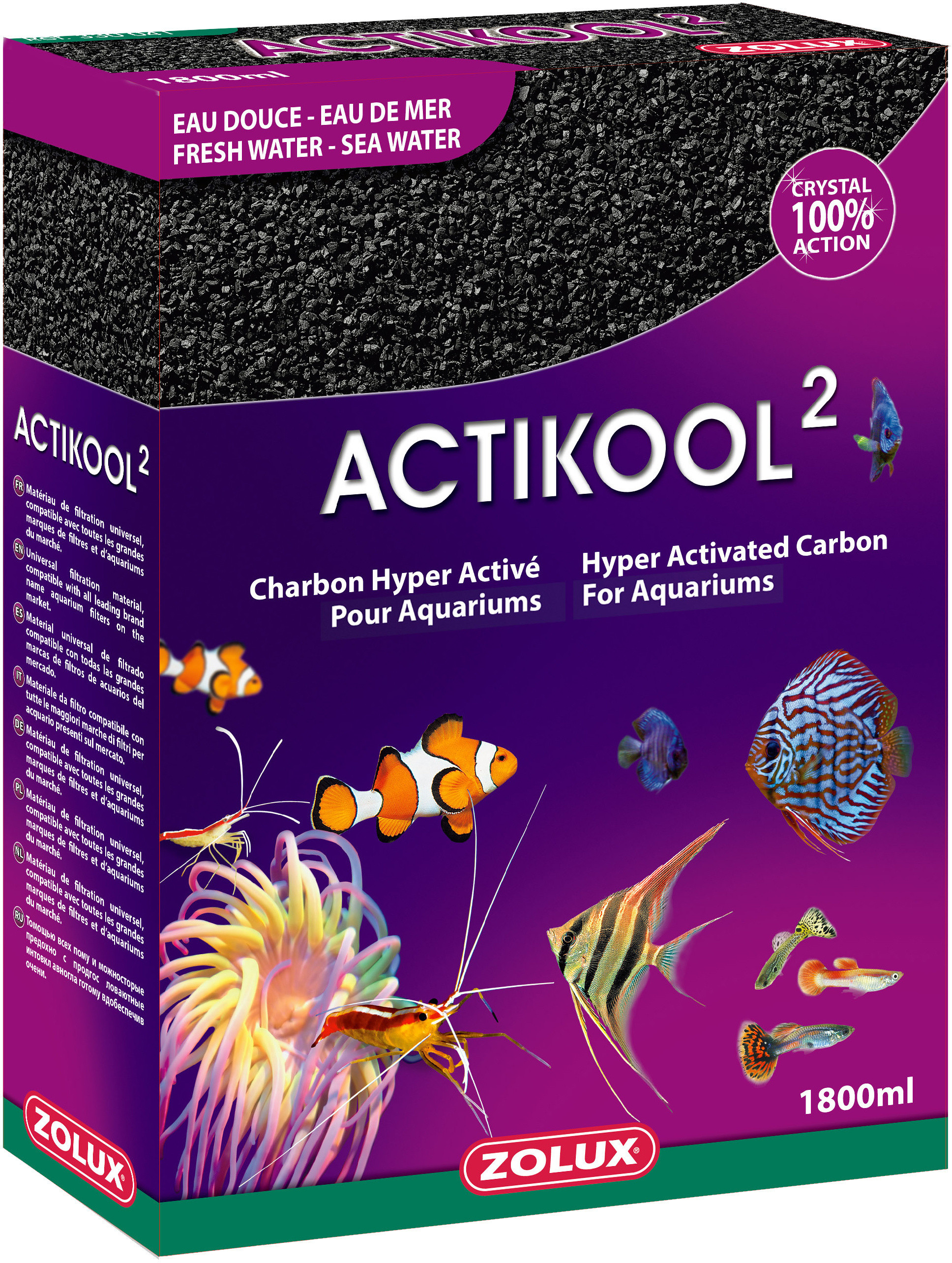 Zolux Actikool 2 węgiel 1,8 l 330041