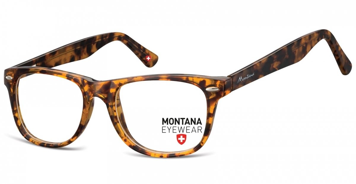 Montana Oprawki optyczne korekcyjne Nerdy MA61E bursztynowe MA61E