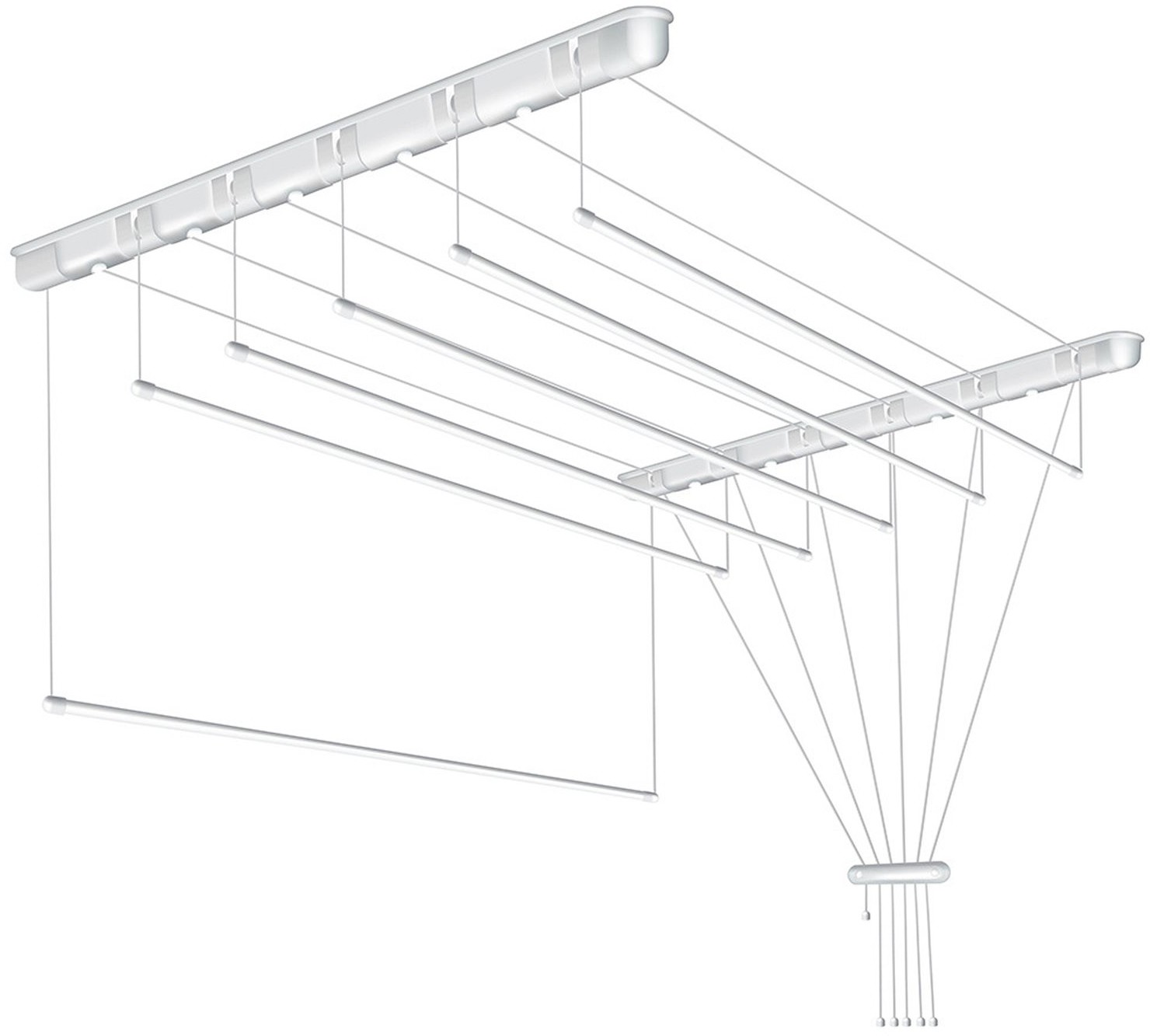 Sepio Suszarka łazienkowa sufitowa 7 x 140 cm