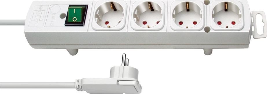 Brennenstuhl Comfort Line + 4x plug white (1153120100)