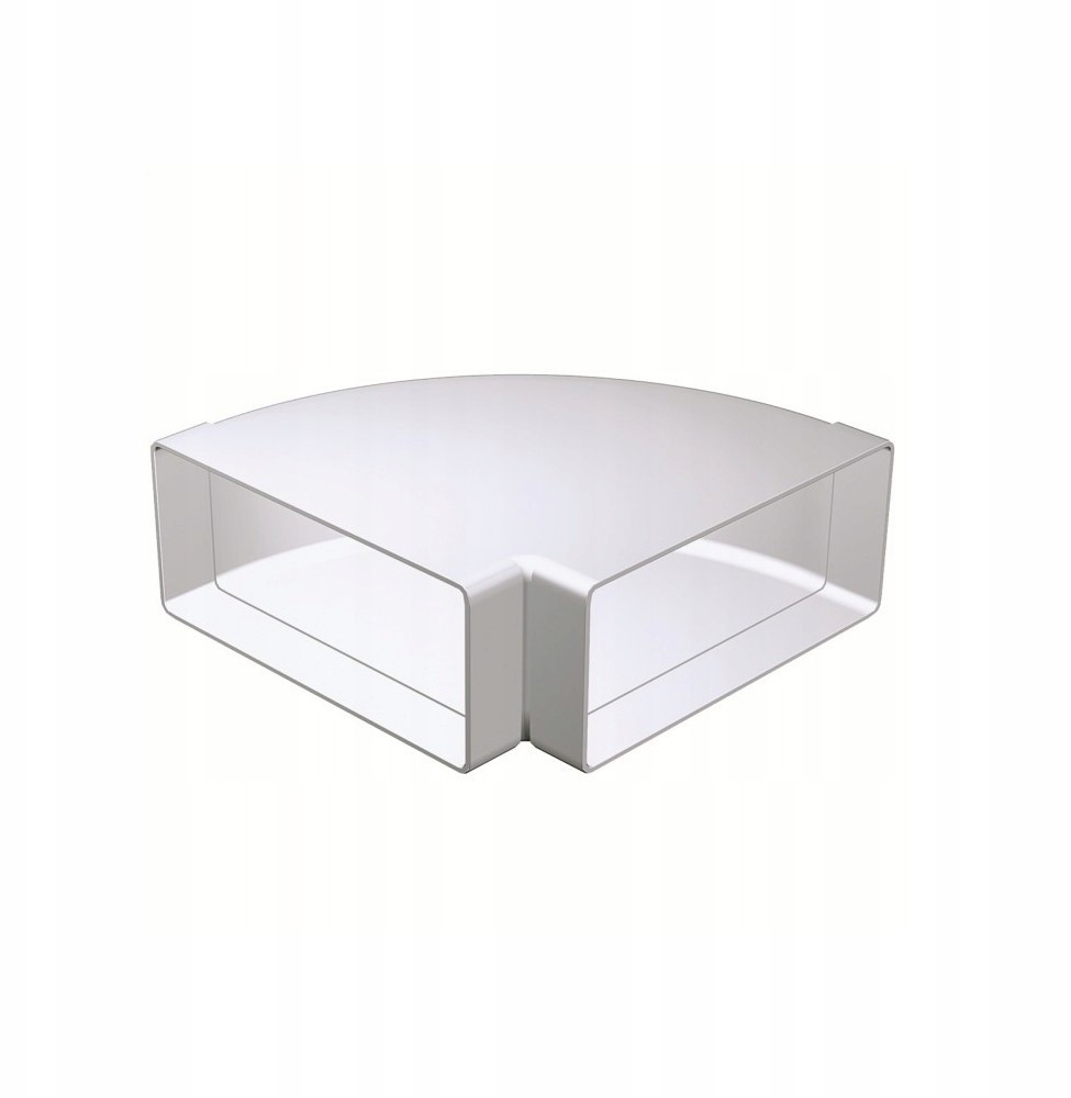 Kolano Poziome 90° Pvc 220x90 przekrój prostokątny