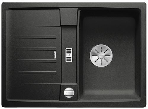 Blanco LEXA 40 S Silgranit PuraDur Antracyt odwracalny korek auto. InFino 524880