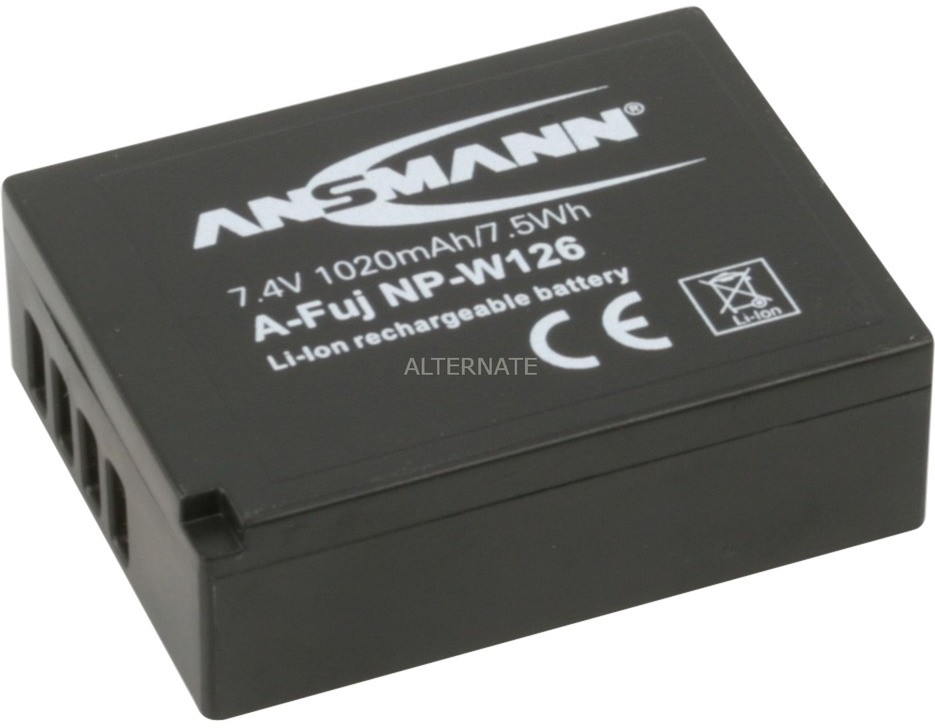Ansmann A-FUJ NP-W 126 Litowo-jonowa (Li-Ion) 1020 mAh, Akumulator 4013674017607