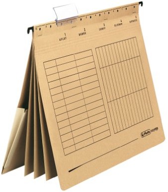 Herlitz 10843860 skoroszyt zawieszany, opakowanie 5 szt 10843860