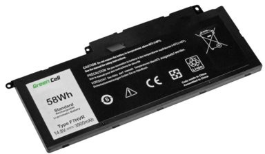 Green Cell Bateria do Dell Inspiron 15 7537 17 7737 7746 4 cell 14.8V AKG4NAB045U0