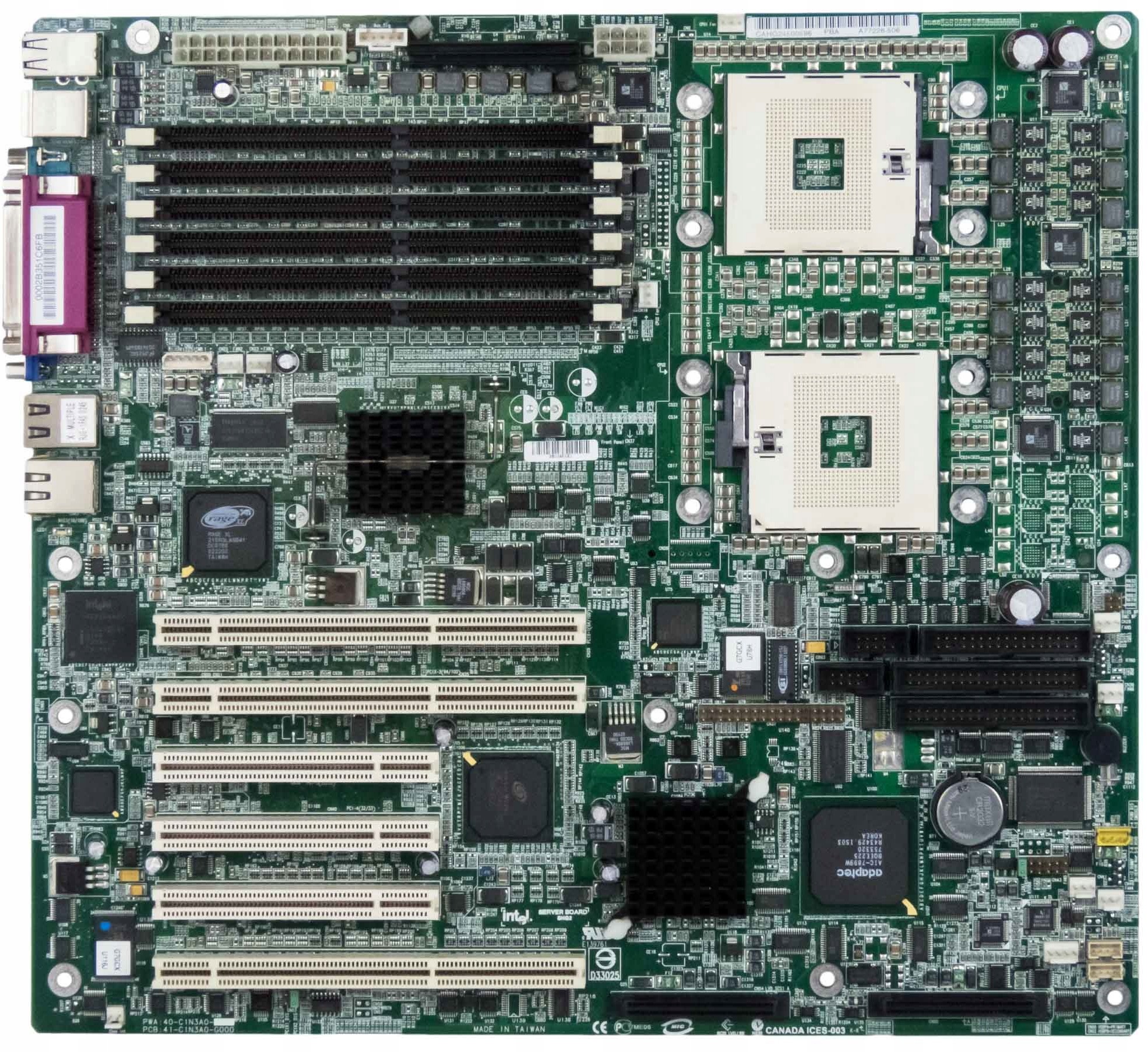 Intel SHG2 s.603 Ddr Scsi Pci-x A77226-506