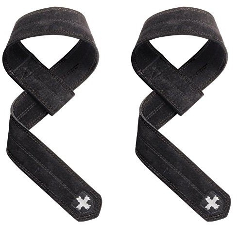Harbinger Leather Lifting Strap Black, czarny, w rozmiarze uniwersalnym 20800