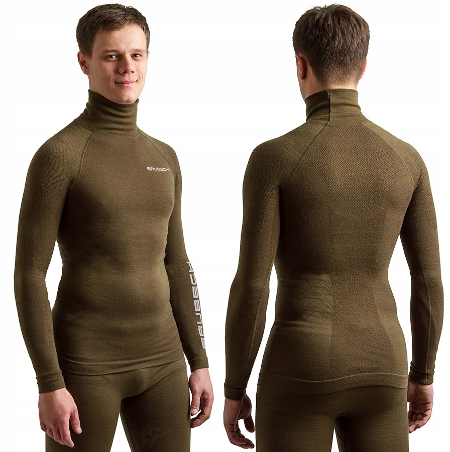Brubeck Bluza Termoaktywna Myśliwska Wool 2XL