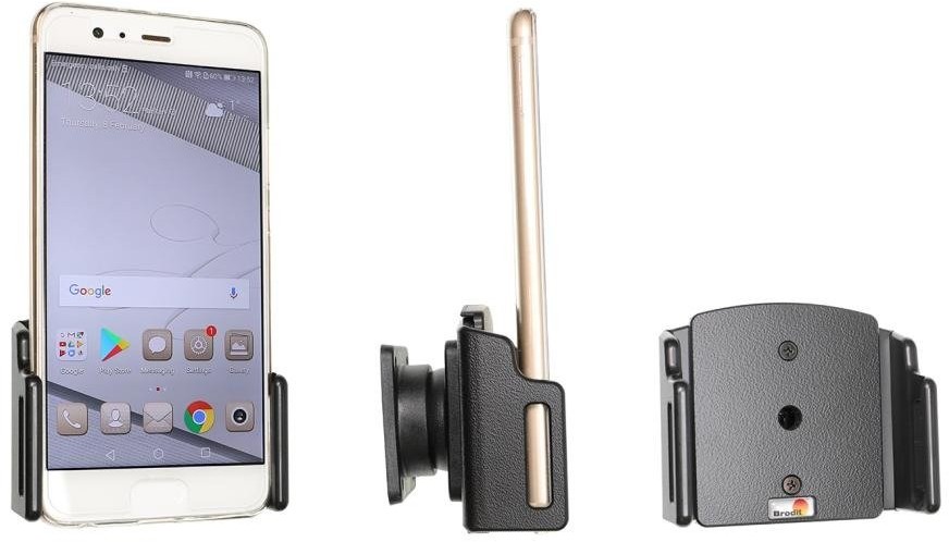 Brodit AB Uchwyt uniwersalny regulowany do telefonu bez futerału oraz w futerale lub etui o wymiarach: 70-83 mm (szer.), 2-10 mm (grubość) 711042