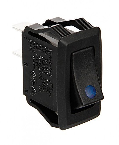 Lampa 12/24 V wyłącznik z funkcją Blue LED 45540