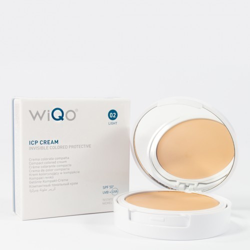 Wiqo WiQo ICP Koloryzujący krem w kompakcie SPF +50 -LIGHT 10,5ml 08-0433