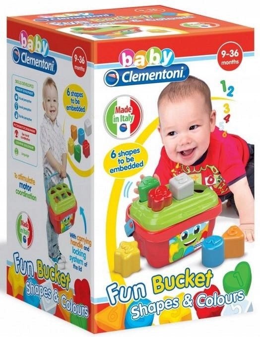 Clementoni Koszyk kształtów i kolorów, Baby