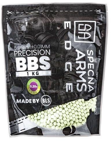 Specna Arms Kulki biodegradowalne ASG EDGE Tracer 0.20g 1kg - zielony (SPE-16-027233) G SPE-16-027233