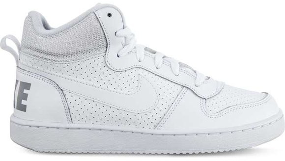 Nike Court Borough Mid GS 839977-100 biały
