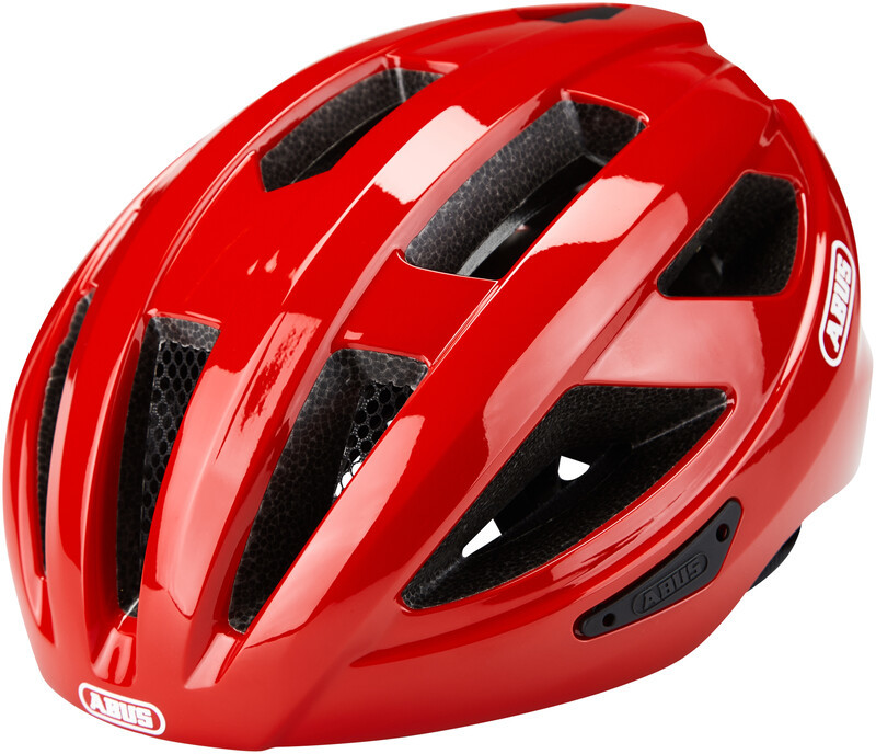 Abus Macator Kask, czerwony L | 58-62cm 2022 Kaski rowerowe