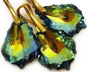 Arande Swarovski Komplet Sahara Baroque Złote Srebro 2171204623