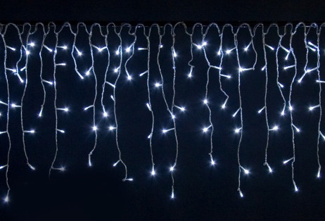 JOYLIGHT Lampki 400 led wiszące sople zimne białe ( 30010123 )