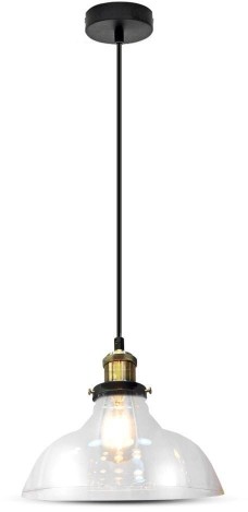 V-TAC Glass Metal Series Wisząca V-TAC 3730