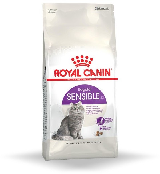 Royal Canin Royal, karma dla kotów, Canin Sensible 33, 10kg