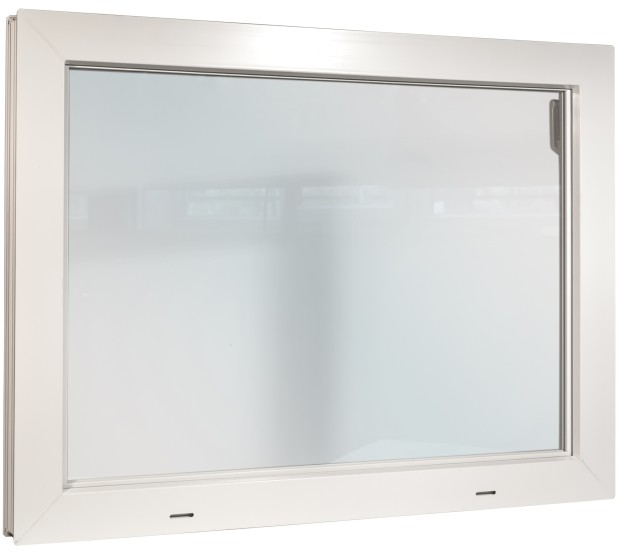 Okno gospodarcze ACO PVC 80 x 60 cm białe