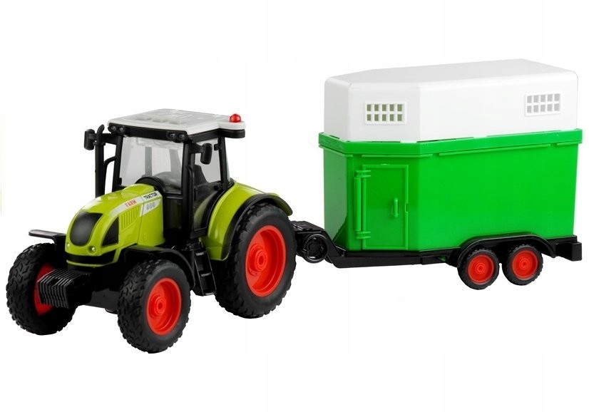 Traktor z Przyczepką Na Konia Napęd Friction 37,5