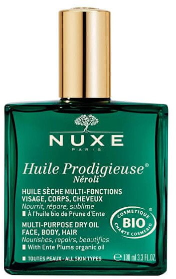 Nuxe Wielofunkcyjny suchy olejek do twarzy ciała i włosów Huile Prodigieuse Neroli Multi Purpose Dry Oi