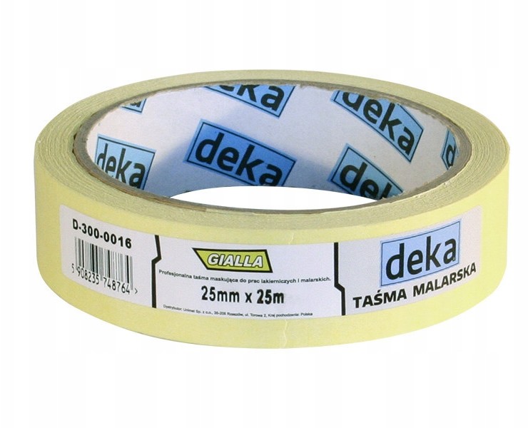 Taśma Malarska Gialla 19MM*25M