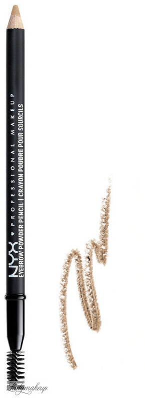 NYX professional makeup Professional Makeup - EYEBROW POWDER PENCIL - Kredka do brwi ze szczoteczką - BLONDE