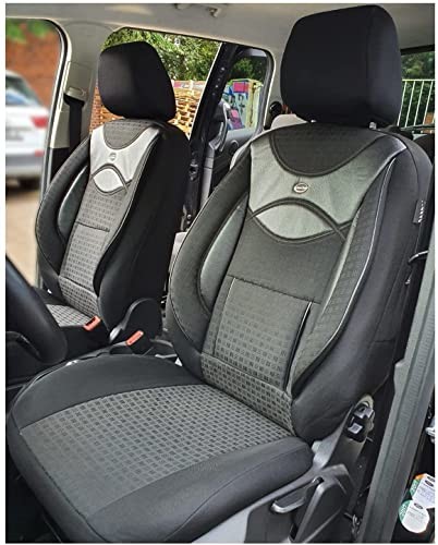 BREMER SITZBEZÜGE Pokrowce na fotele kompatybilne z Hyundai Santa Fe TM kierowcy i pasażera od 2018 r. FB:128 4251671626228