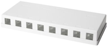 LogiLink Puszka natynkowa Keystone NK4035 8 portów UTP NK4035