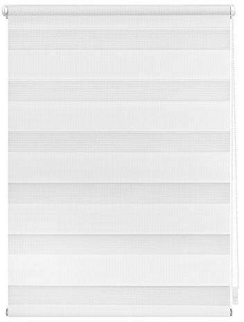 Lichtblick Duo-Rollo Klemmfix KDR.045.150.02 roleta, montaż bez użycia wiertarki, biały, 90 cm x 150 cm (szer. x dł.) KDR.090.150.02