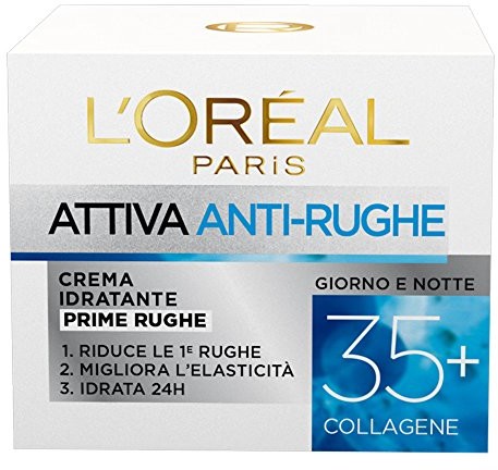 L'Oreal Przeciwzmarszczkowa kremowych twarzy Anti ETA 'da Giorno Ricarica Collagene wszystkie biosfere di Collagene Paris Dermo Expertise 50 ML A6711000