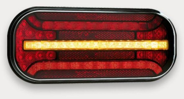 FRISTOM Lampa LED tylna uniwersalna 12-36V, 6-funkcyjna, FT-230NT PM LED DI FT-230 NT PM LED DI