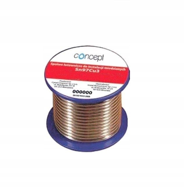 Cynel Cyna Lut Spoiwo Lutownicze 250g fi 2,50 mm