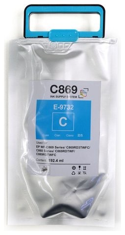 JetWorld Tusz Cyan EPSON T9732 zamiennik C13T973200 192 4ml JWI-E9732CN