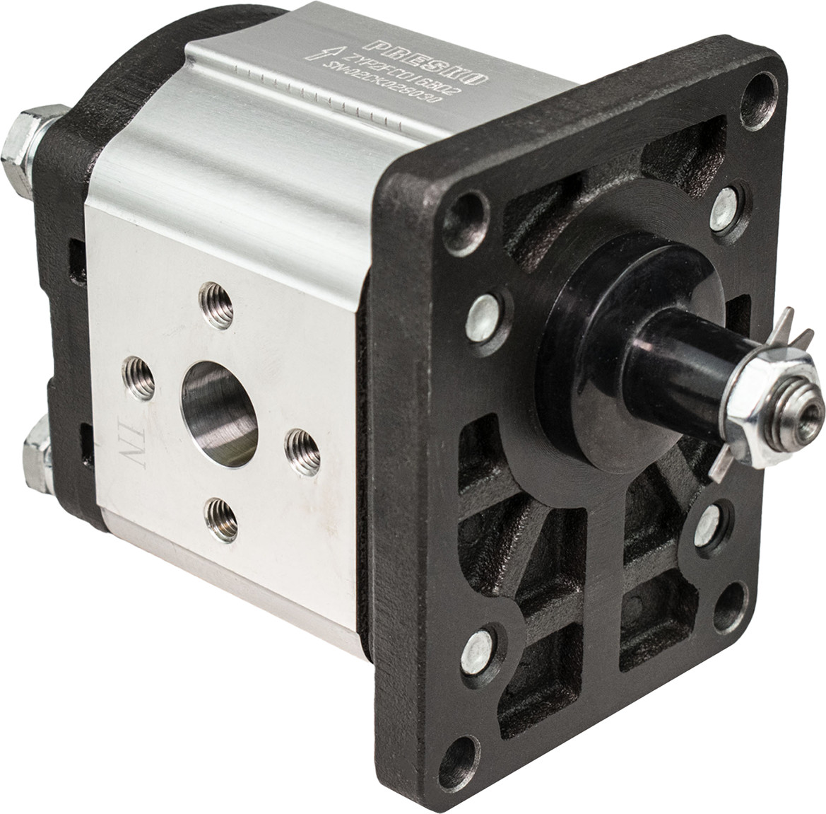PRESKO Pompa hydrauliczna zębata prawa PRESKO 22cm3 33l Grupa 2 PE ZYP2FC022B02