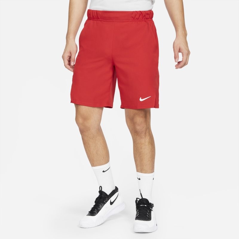 Nike Męskie spodenki tenisowe 23 cm NikeCourt Dri-FIT Victory - Czerwony CV2545-657