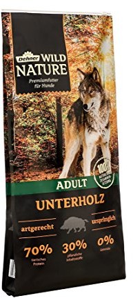 Dehner Wild Nature sucha karma dla psa poddrewno orzeł, dzika, 1 opakowanie, 12 kg 3710472