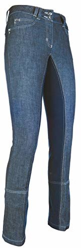 HKM PRO TEAM Miss Blink Jodhpurs jeansowy/ciemnoniebieski 48, 6169 jeansowy/ciemnoniebieski, 2488 2488-6169-0553