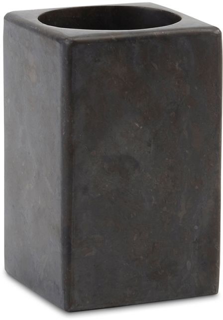 Aquanova Kubek na szczoteczki do zębów HAMMAM dark grey 8711948942360