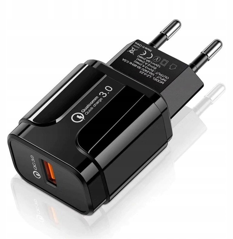 ~ Ładowarka Sieciowa Usb Quick Charge Qc 3.0 5V 3A