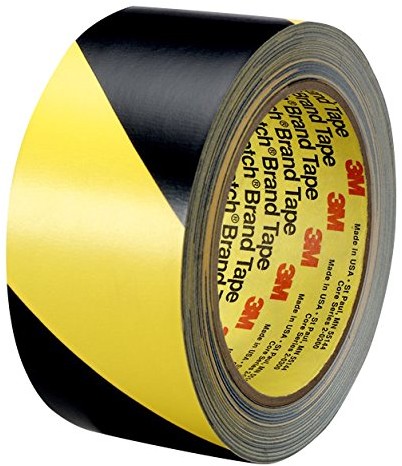 3M 3 m 7000017005 taśma do oznaczania niebezpiecznych, 5702, 50 MM X 33 m, czarny/żółty (24 szt.) T9675702