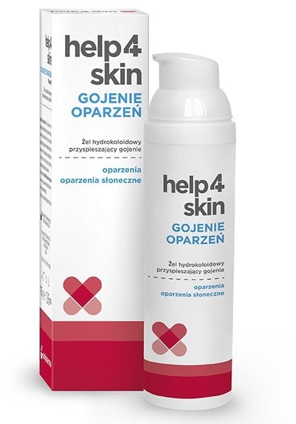 Polpharma Help 4 Skin GOJENIE OPARZEŃ żel hydrokoloidowy 75g